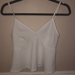 White tank top